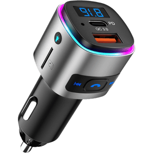 SONRU FM Transmitter Bluetooth Adapter PD 30W & QC3.0 18W